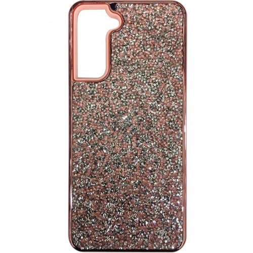 Galaxy S21Plus Glitter Bling Case Rose Gold
